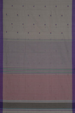 Image of South Cotton Grey Saree