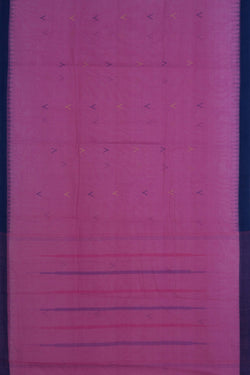 Image of South Cotton Purple Saree