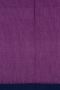 Image of South Cotton Purple Saree