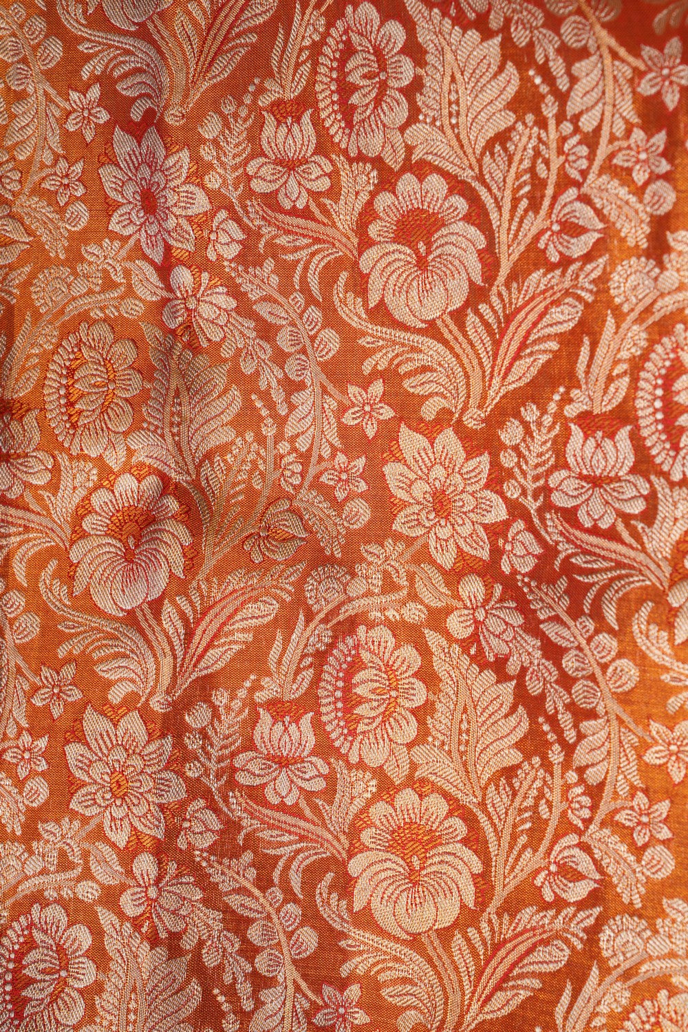 Image of Red Brocade Kanchipattu Saree