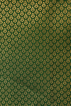Image of Green Brocade Kanchipattu Saree