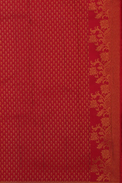 Image of Red Kanchipattu Saree