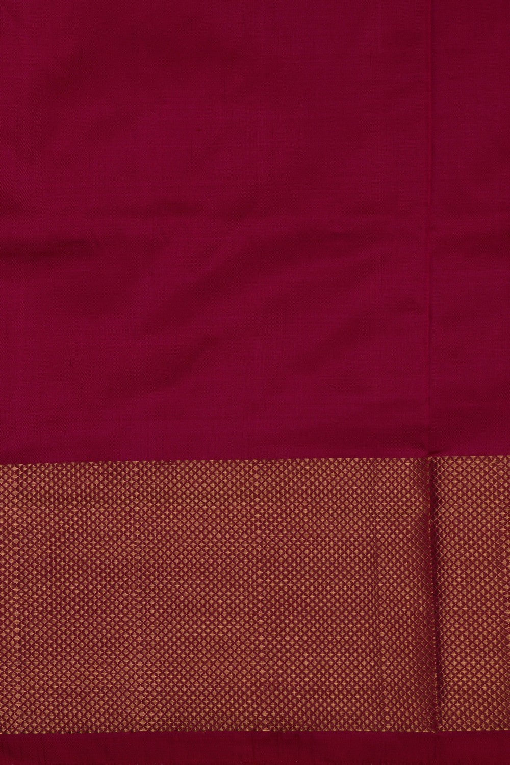 Image of Pochampally Silk Pavada Unstitched Set