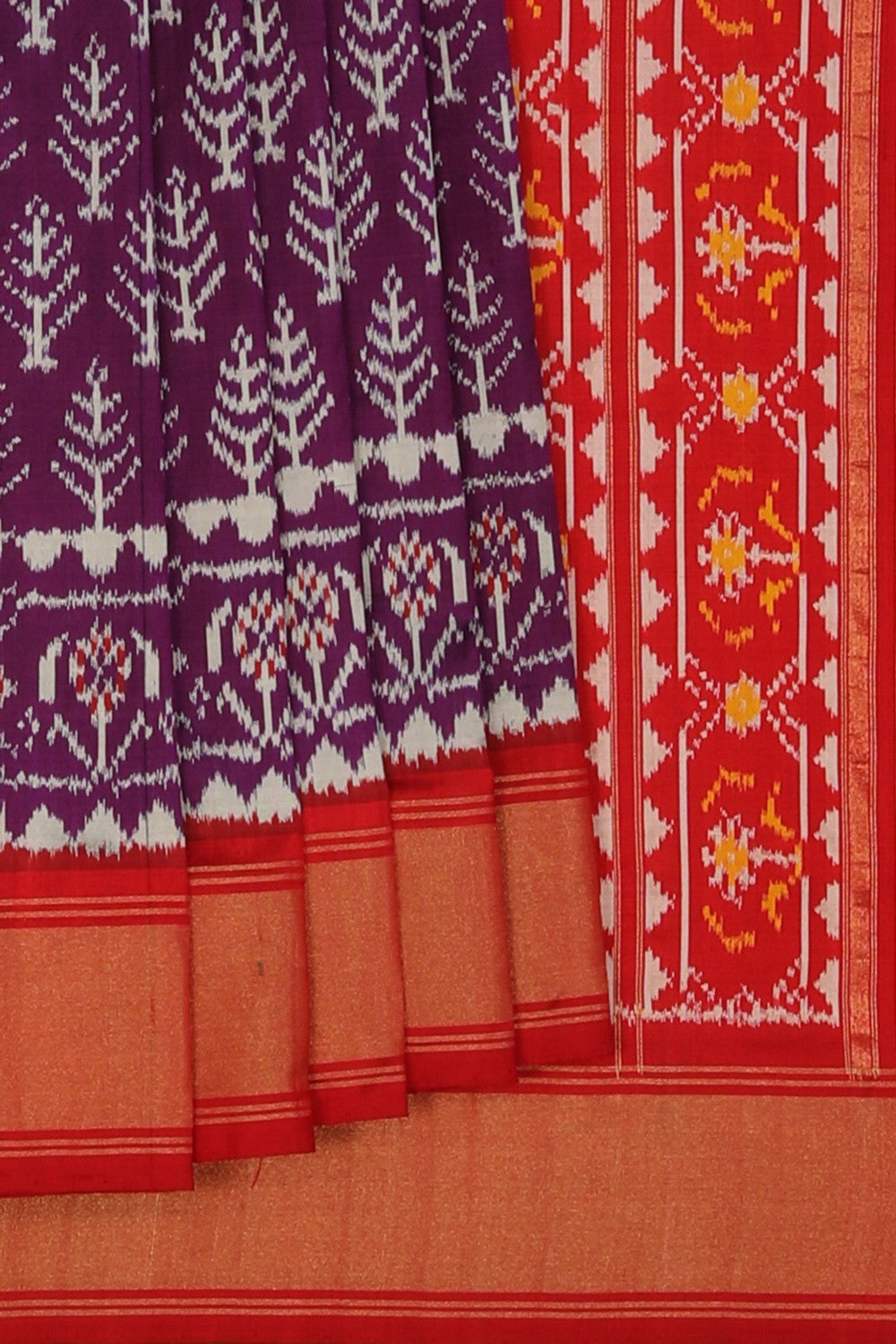 Pochampally Ikat Silk Saree
