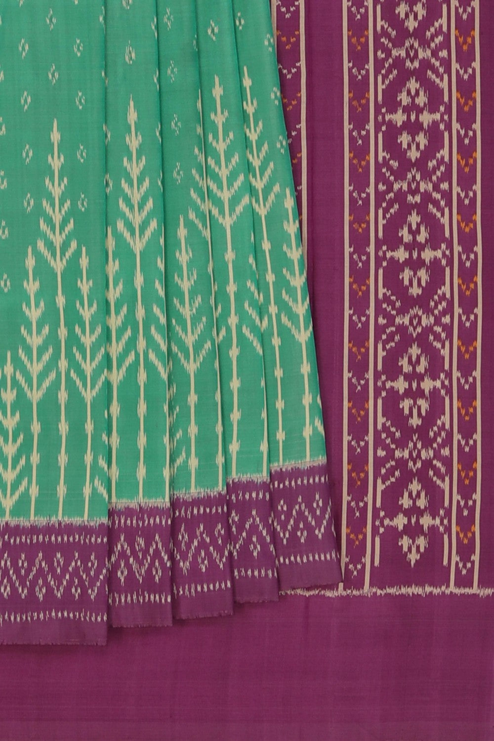 Pochampally Ikat Silk Saree