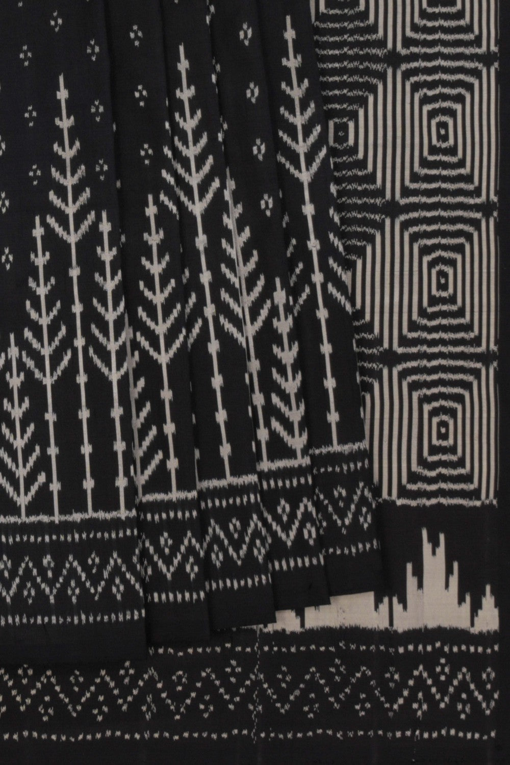 Pochampally Ikat Silk Saree