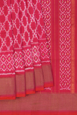 Image of Pochampally Ikat Silk Saree