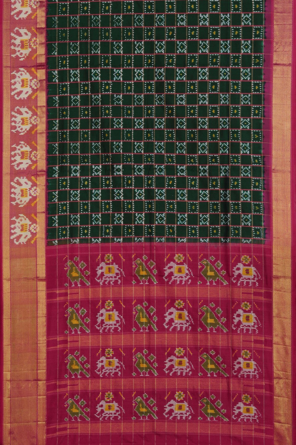 Pochampally Ikat Silk Saree