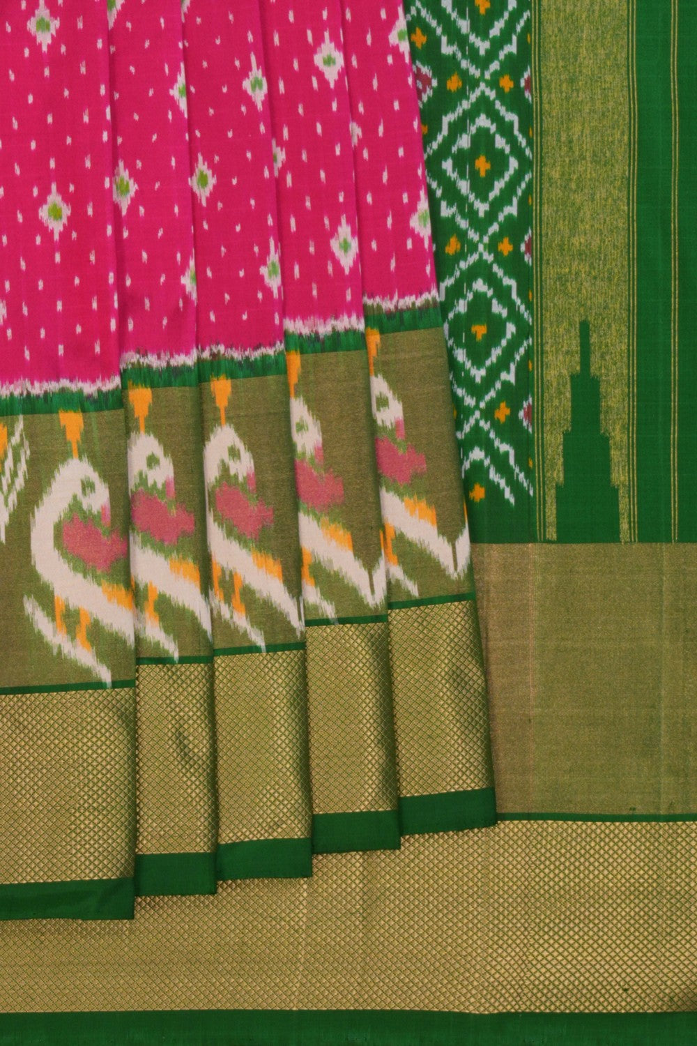 Pochampally Ikat Silk Saree