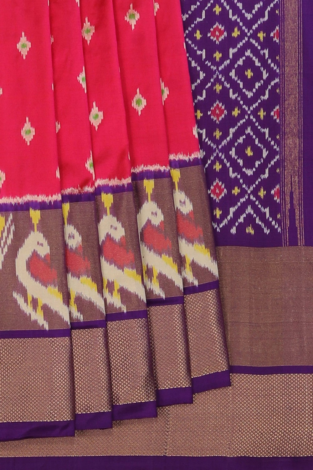 Pochampally Ikat Silk Saree