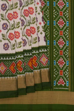 Image of Pochampally Ikat Silk Saree