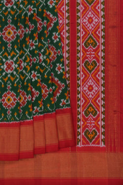 Image of Pochampally Ikat Silk Saree