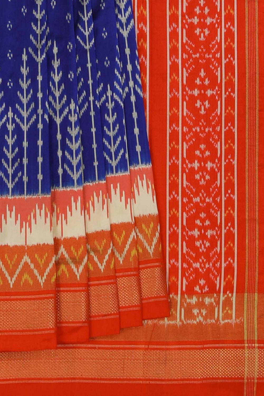Pochampally Ikat Silk Saree