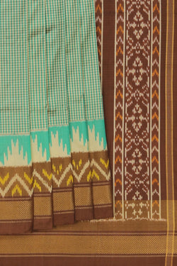 Image of Pochampally Ikat Silk Saree