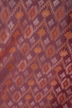 Image of Kora Silk Brocade Saree