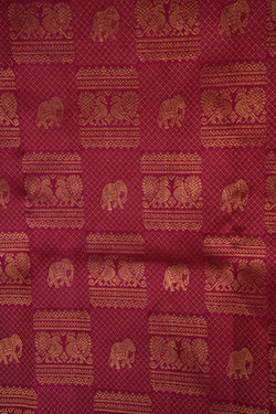 Image of Pink Brocade Kanchipattu Saree