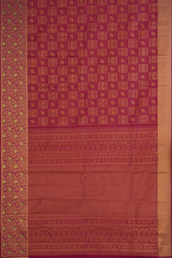 Image of Pink Brocade Kanchipattu Saree
