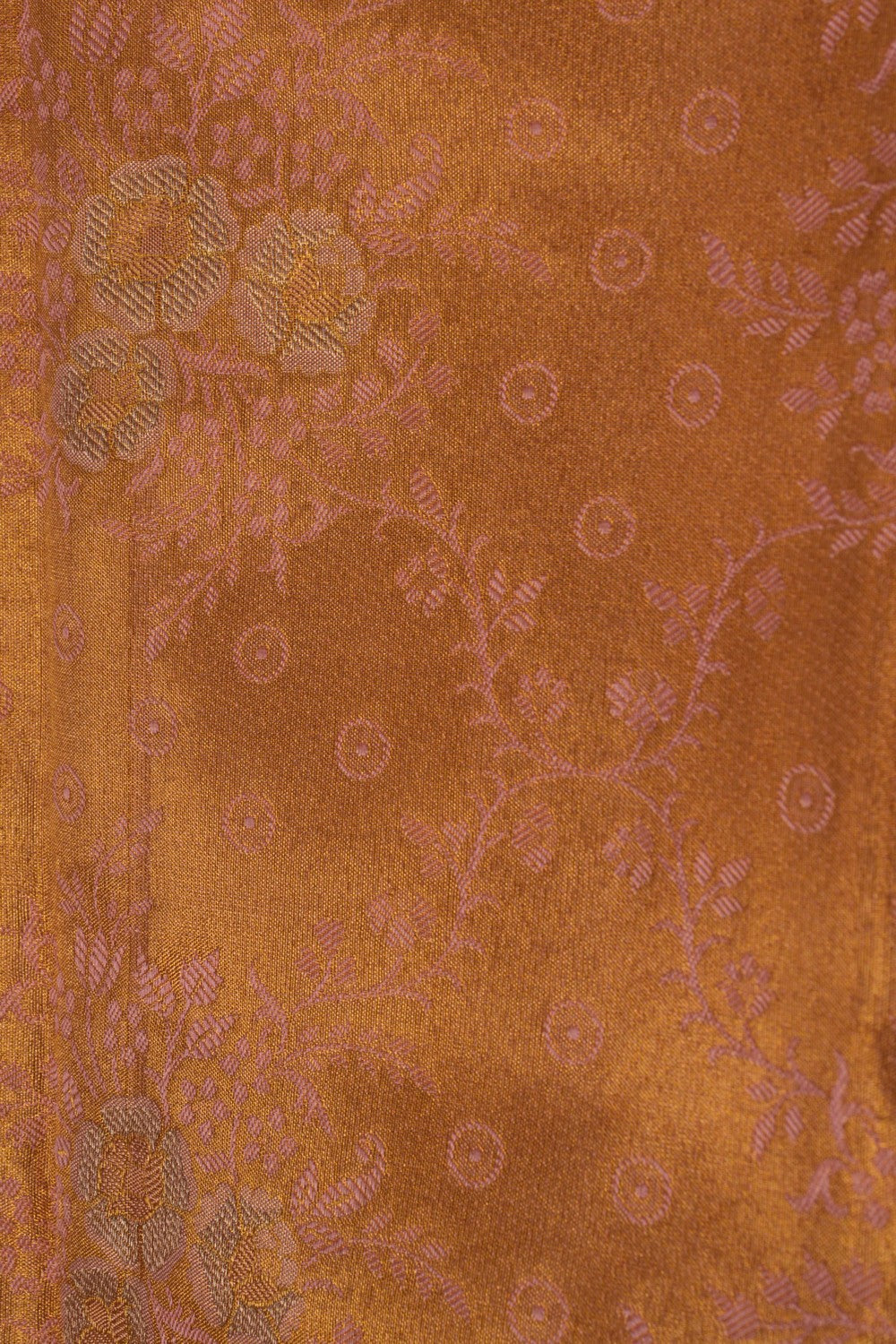 Image of Kanchipattu Gold Tissue Brocade A Rich, Luminous Sheen Saree