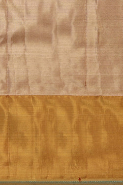 Image of Kanchipattu Gold Tissue Brocade A Rich, Luminous Sheen Saree