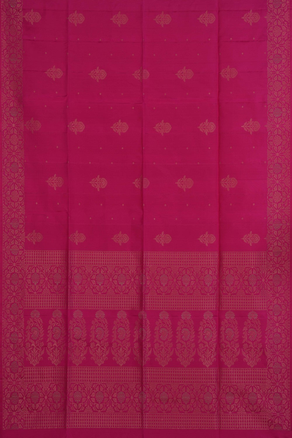 South Silk Pink Saree
