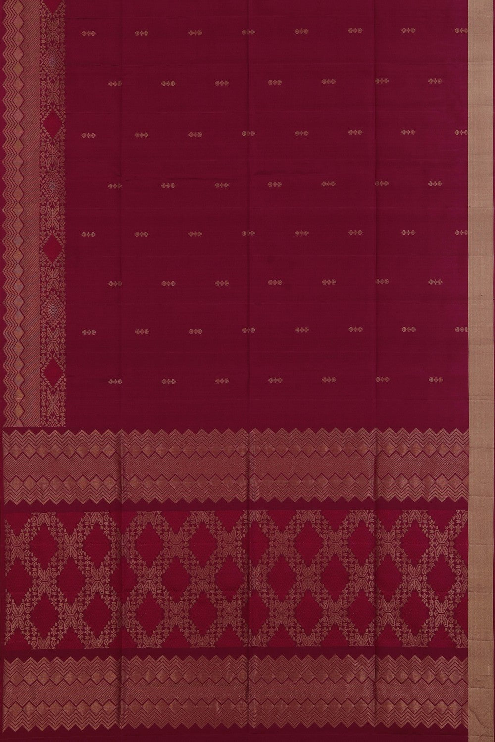South Silk Purple Saree