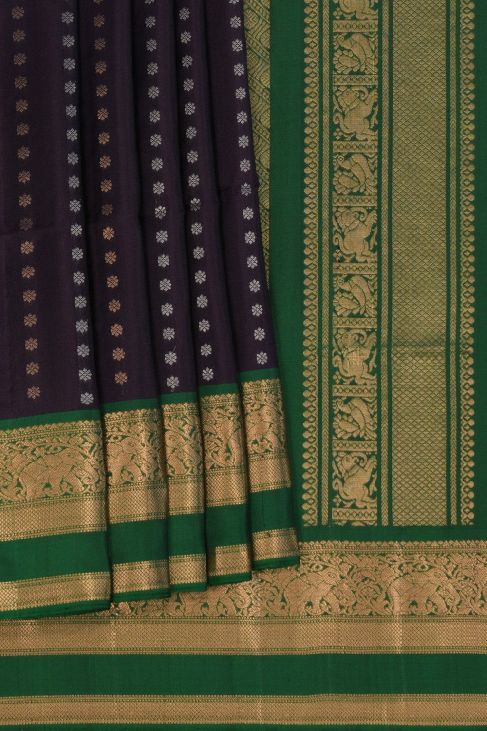 Image of Violet South Silk Saree