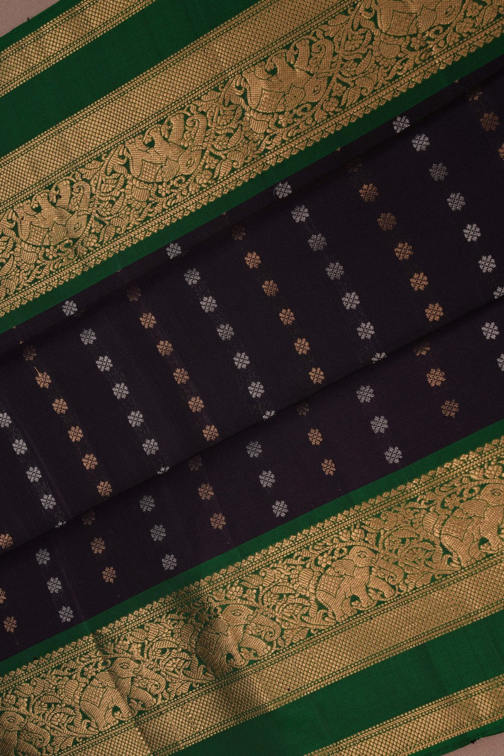 Image of Violet South Silk Saree