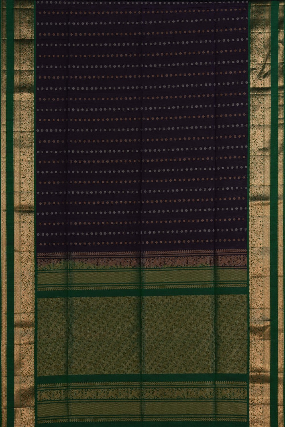 Image of Violet South Silk Saree