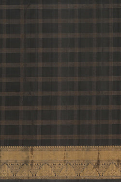 Image of Violet South Silk Kattam Saree