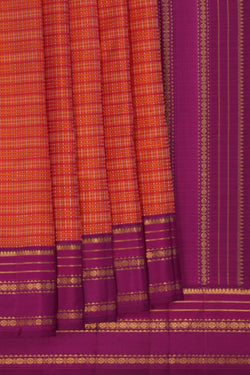 Image of Arani Silk Shimmering Kattam Saree