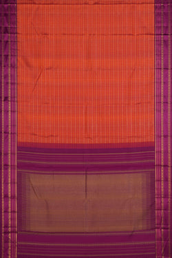 Image of Arani Silk Shimmering Kattam Saree