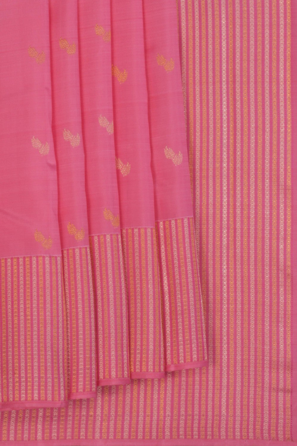 Arani Silk Pink Saree
