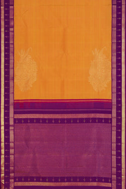 Image of Anari Silk Mustard Saree