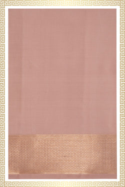 Image of Arani Silk Mauve Purple Dhoti With Kanduva (8 X 4) 3 Pcs Set