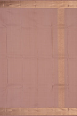Image of Arani Silk Mauve Purple Dhoti With Kanduva (8 X 4) 3 Pcs Set