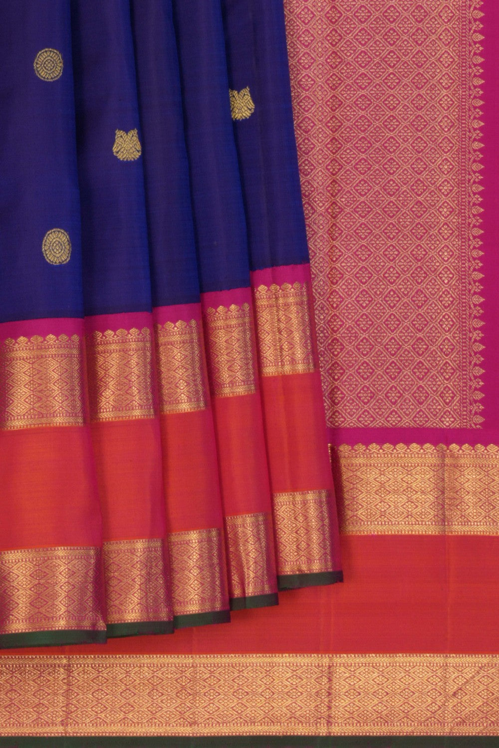 Arani Silk Purple Saree