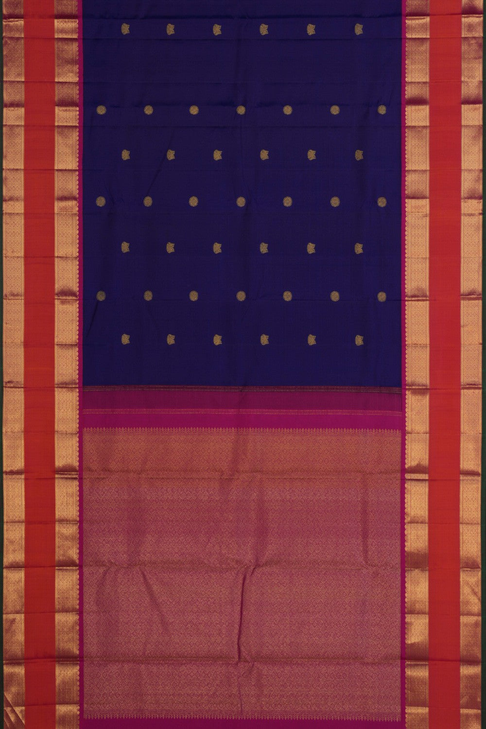 Arani Silk Purple Saree