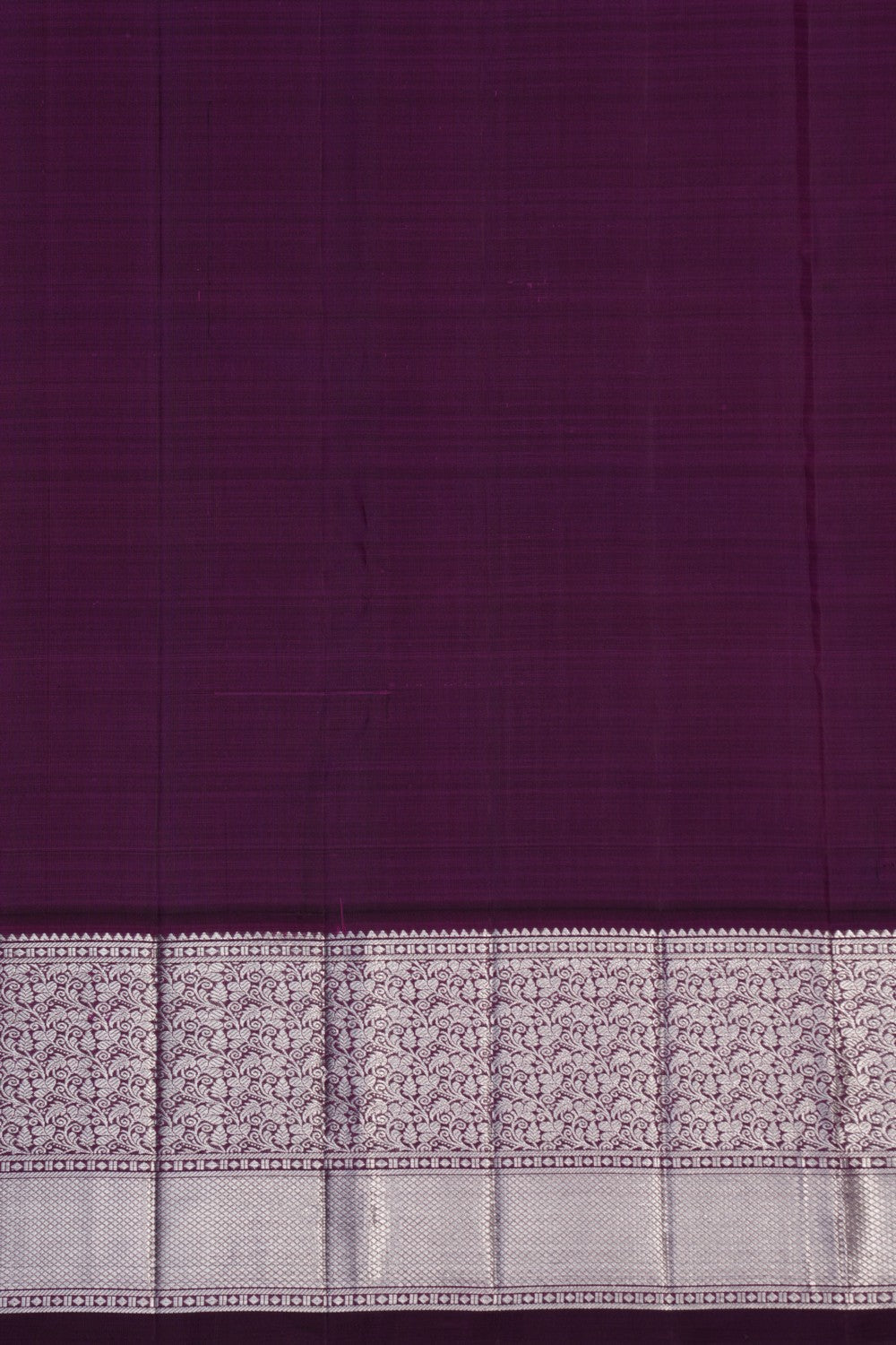 Ice Blue Kattam Pattern Arani Silk Saree