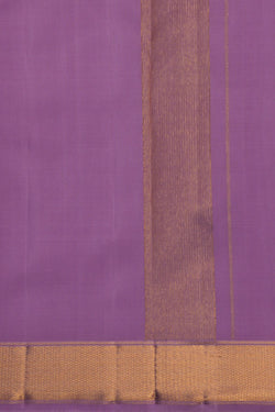 Image of Arani Silk Purple Dhoti With Kanduva (8 X 4)