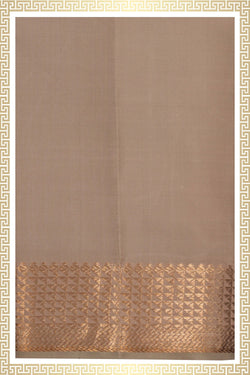 Image of Kanchi Silk Grey Dhoti With Kanduva (8 X 4)