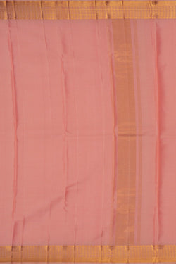 Image of Kanchi Silk Pink Dhoti With Kanduva (8 X 4)