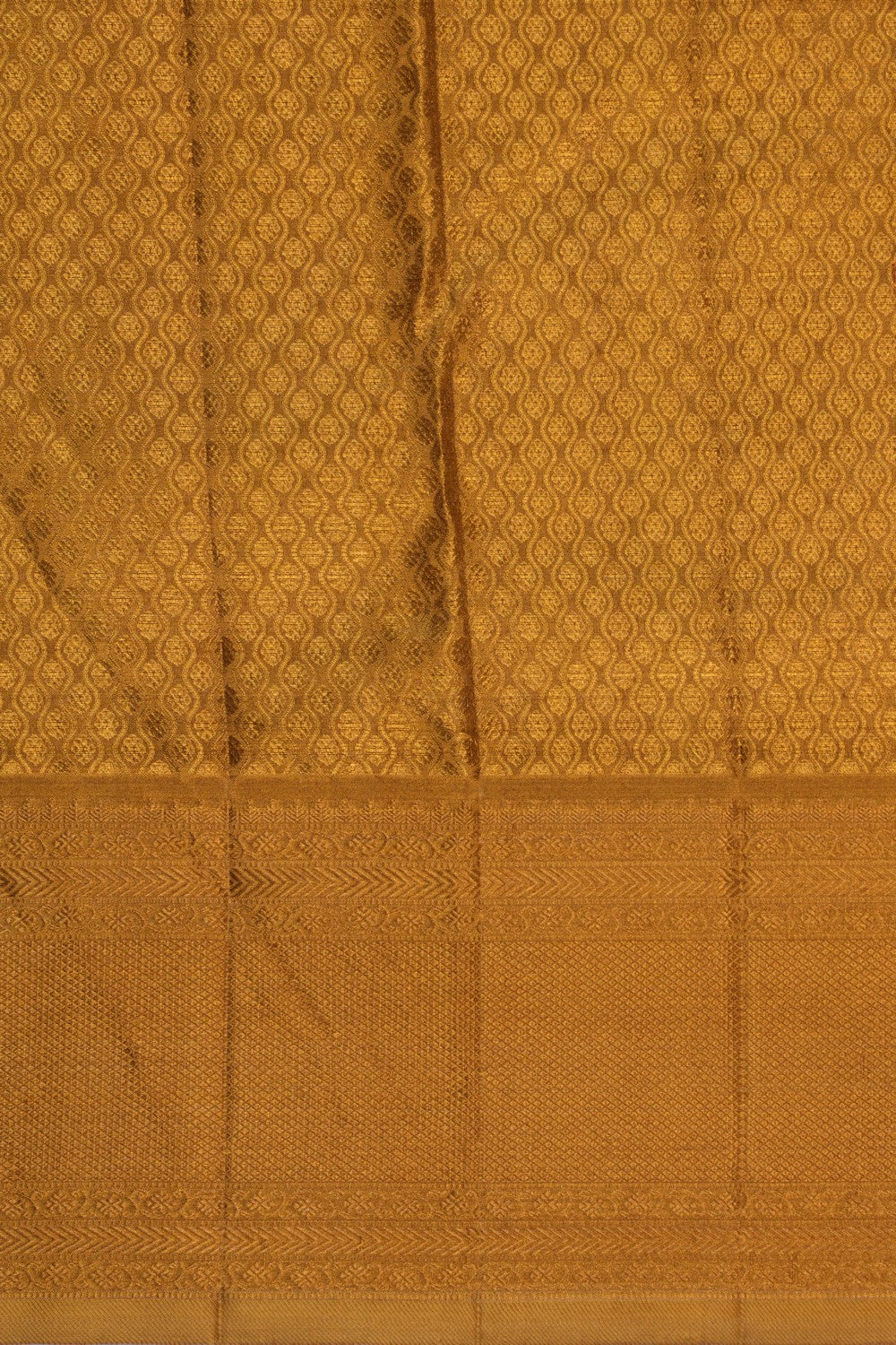 Image of Gold Tissue Kanchipuram Silk Saree
