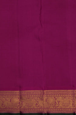 Image of Kanchipuram Silk Violet Saree