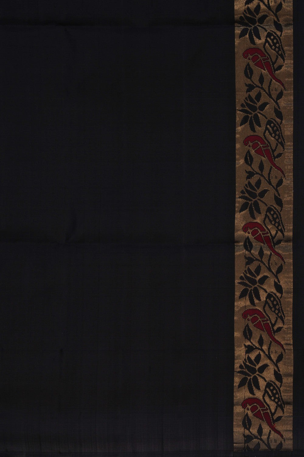 South Silk Off-White Saree