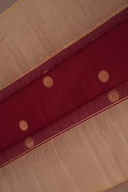 Image of South Silk Maroon Saree