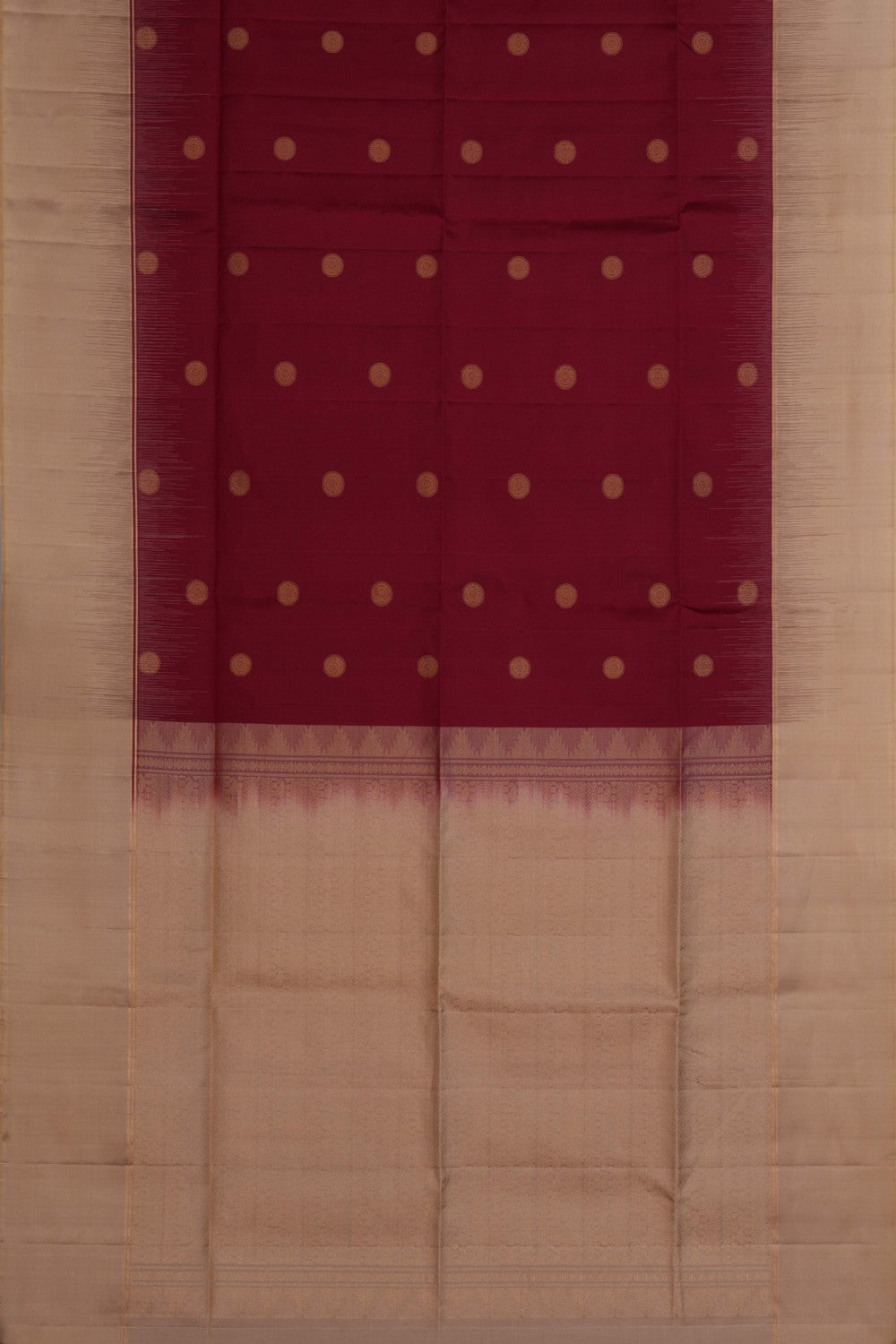 South Silk Maroon Saree