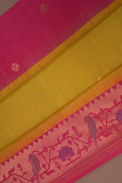Image of South Silk Green Saree
