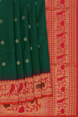 Image of South Silk Green Saree
