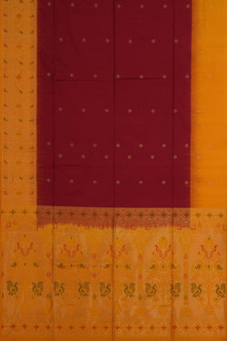 Image of South Silk Maroon Saree
