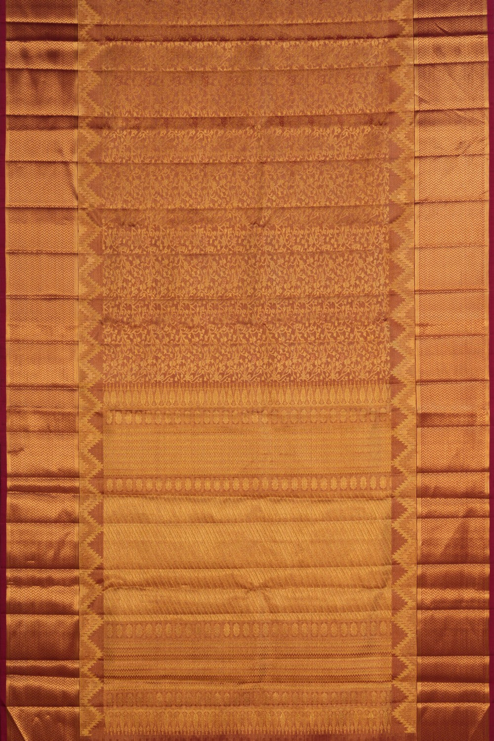 Image of Gold Brocade Kanchipattu Saree